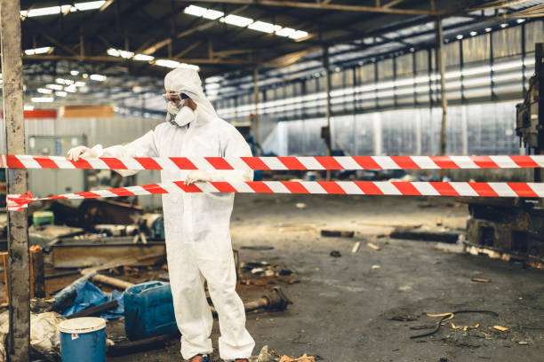 Professional Biohazard technician working in Nederland, CO